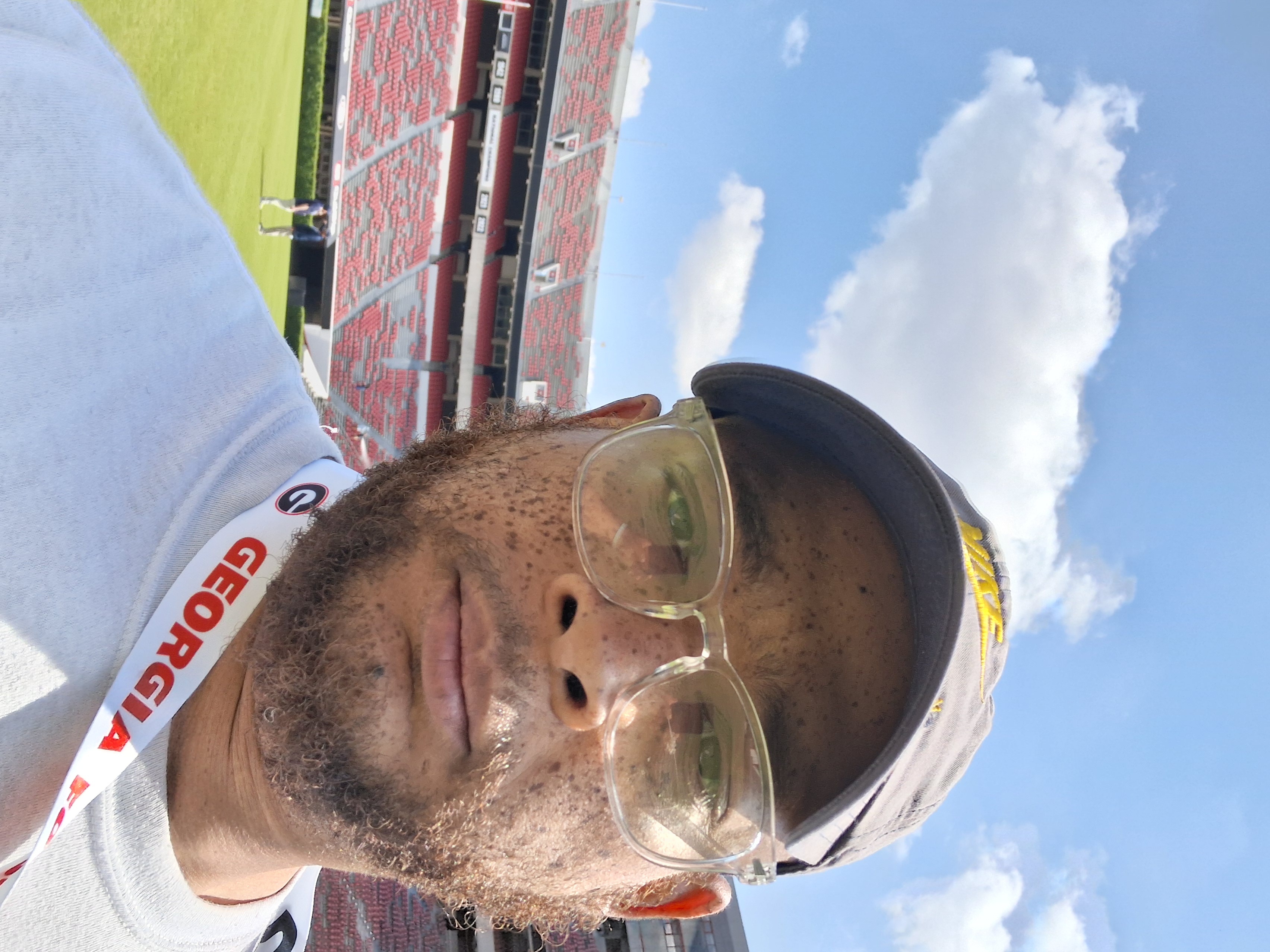 Michael Staton at Sanford Stadium, University of Georgia